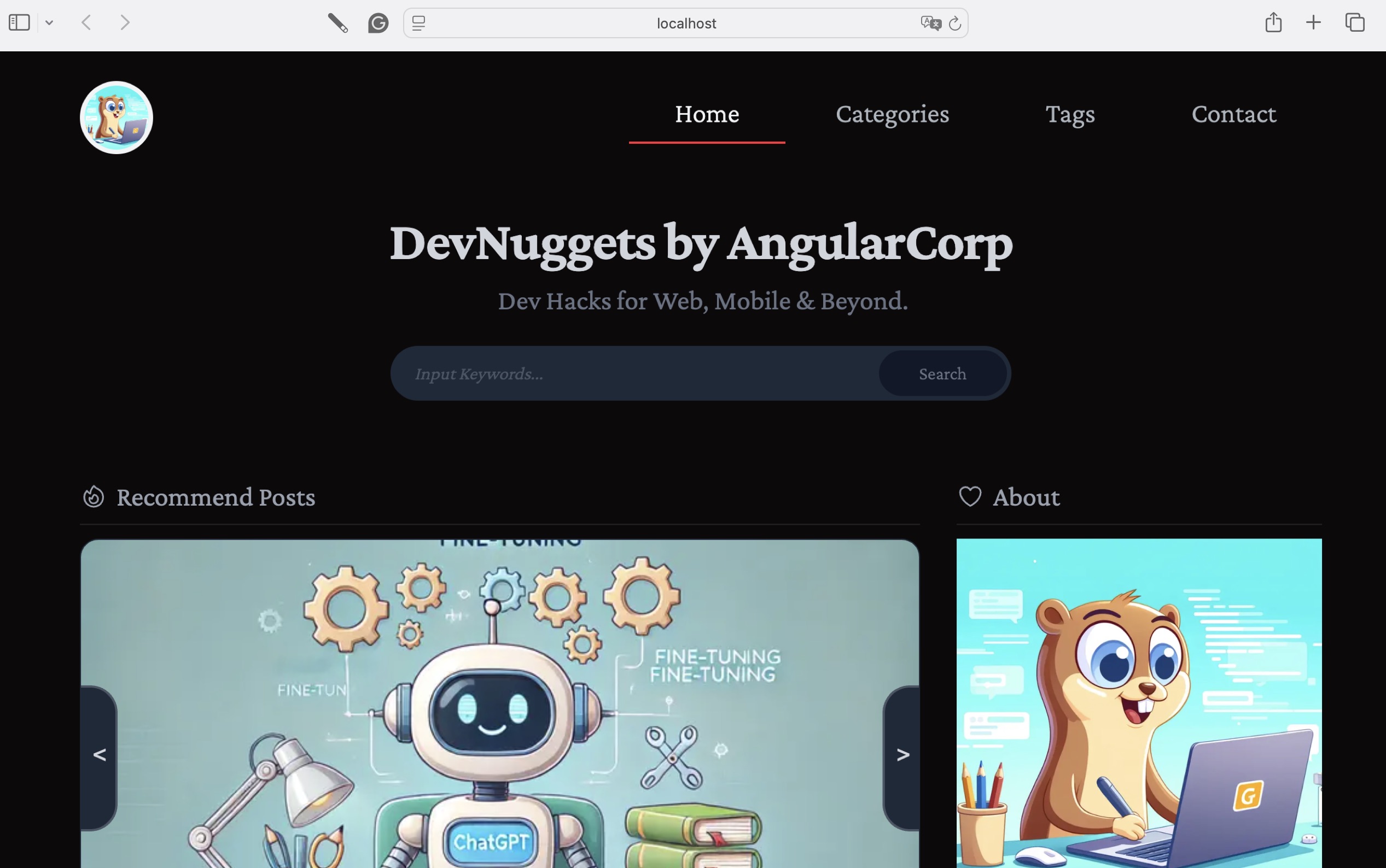 Hugo Niello Homepage