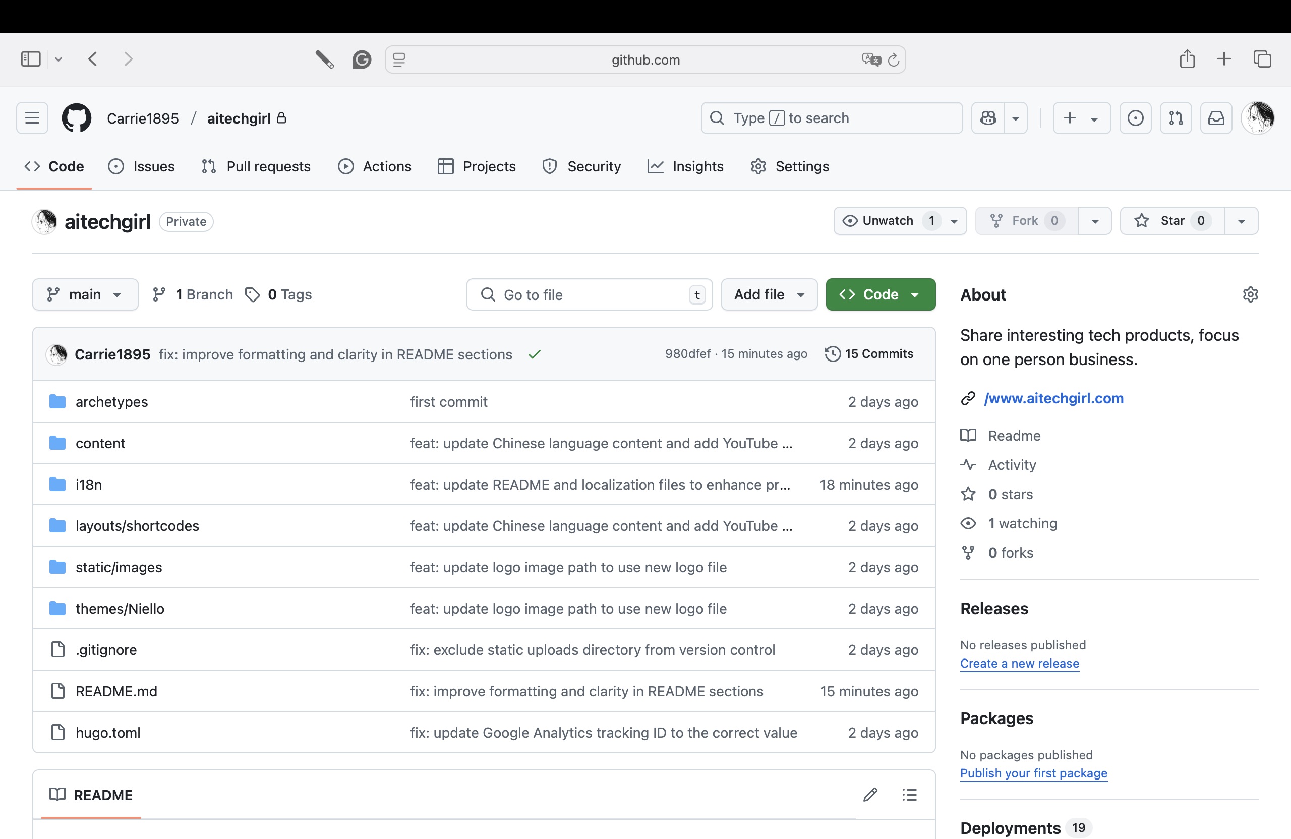 github project