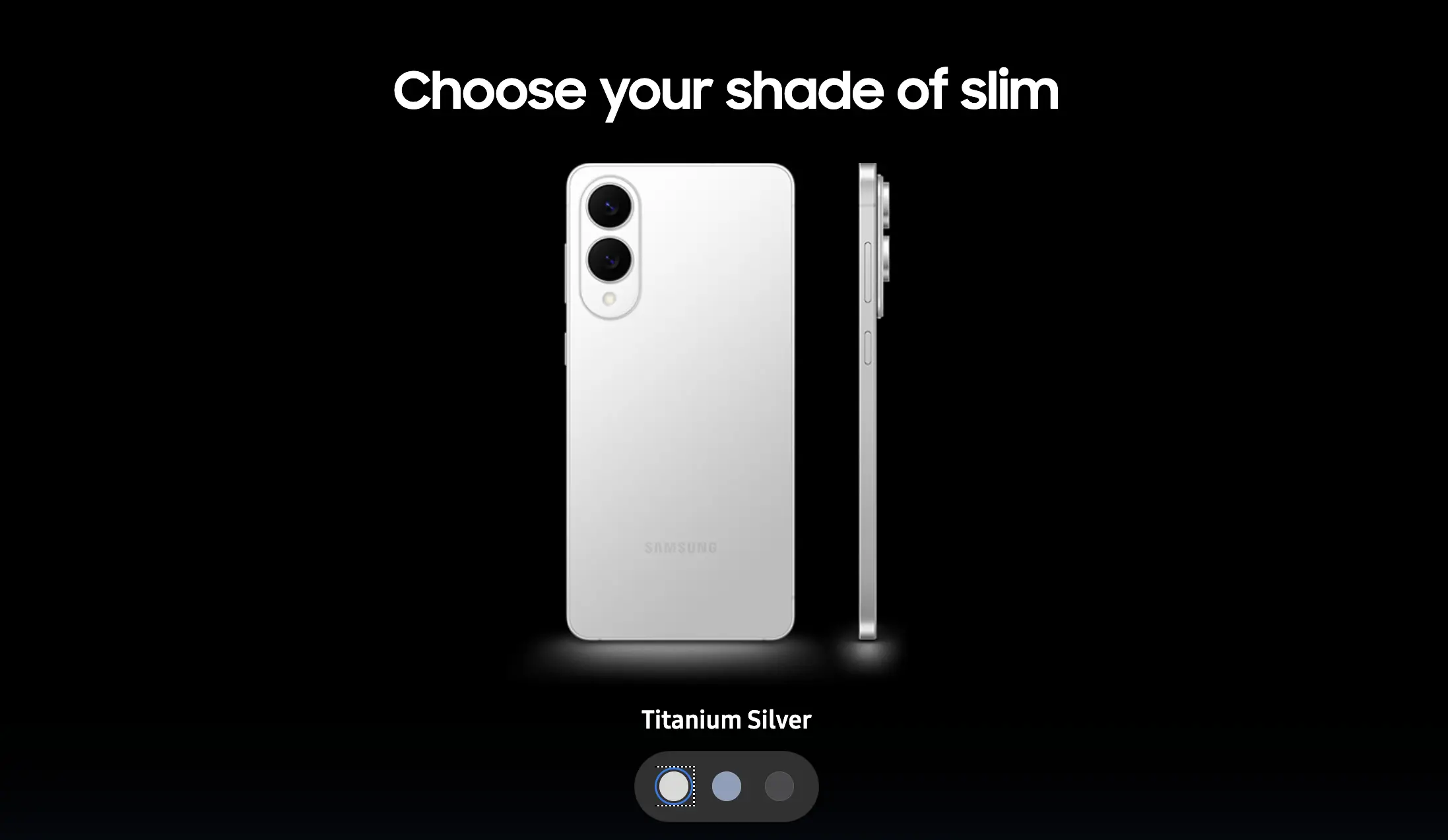 Galaxy S25 Edge Render