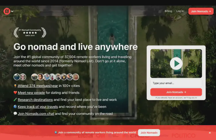 Nomads.com: Building a Global Hub for Digital Nomads