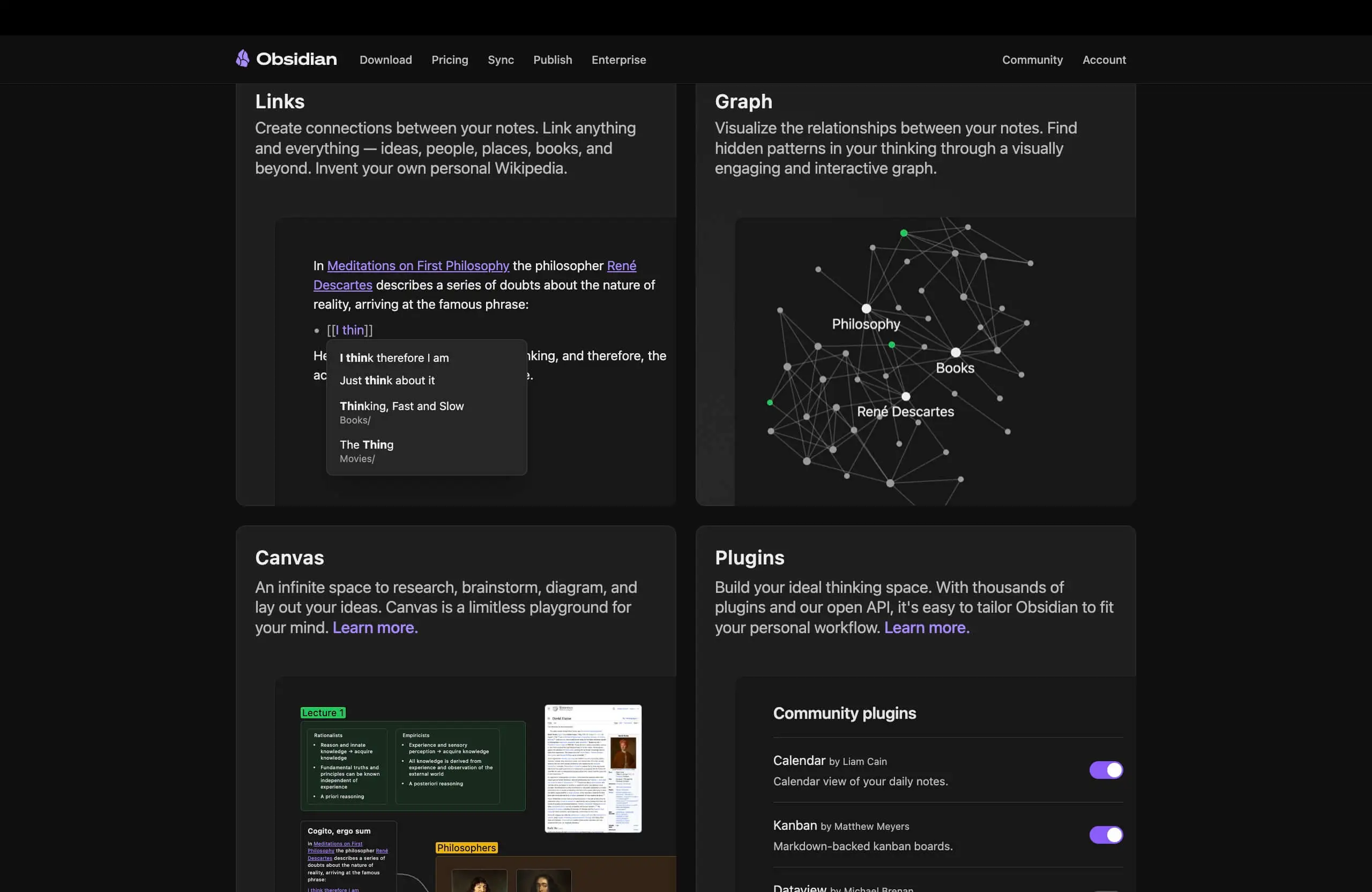Obsidian Knowledge Graph